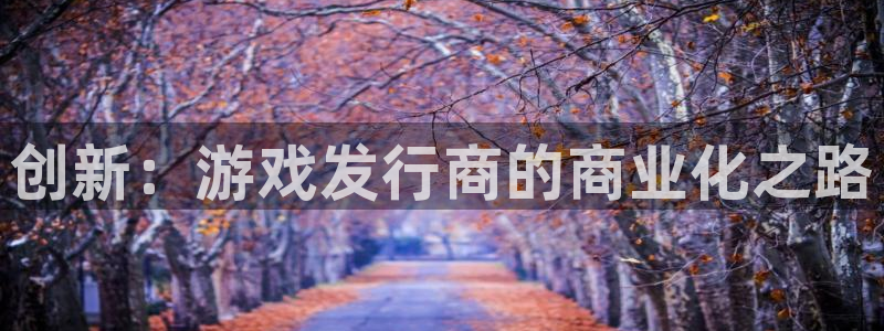 新宝GG官网注册地址查询官网：创新：游戏发行商的商业化之路